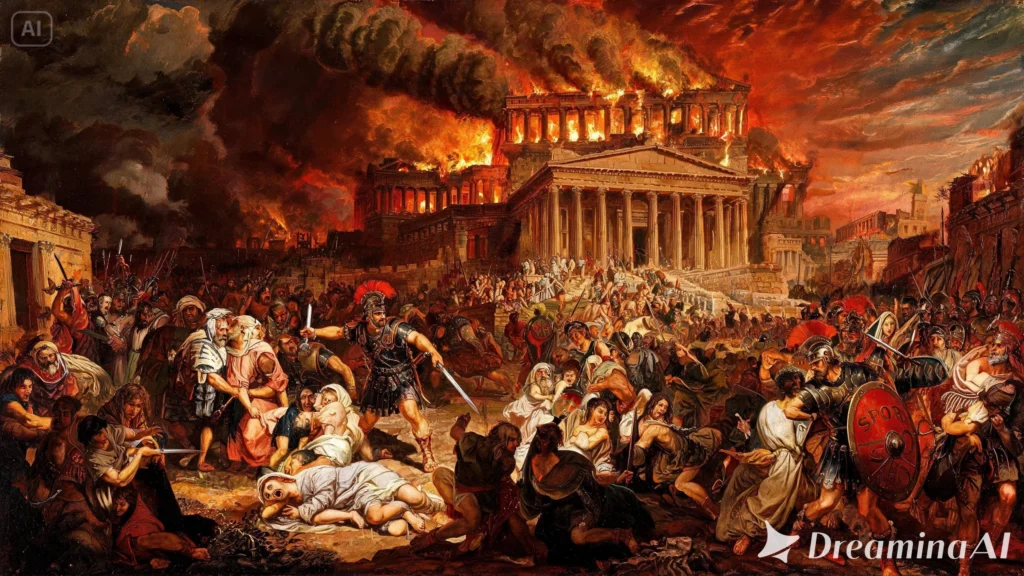 Destruição de Jerusalém no ano 70 DC